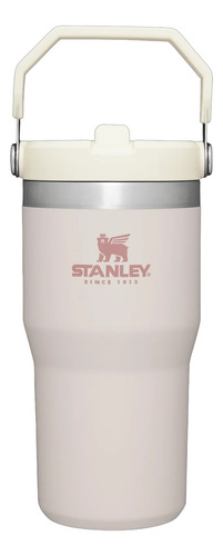 Vaso Stanley The Iceflowtm Flip Straw Tumbler | 20 Oz Rosa Rose Quartz