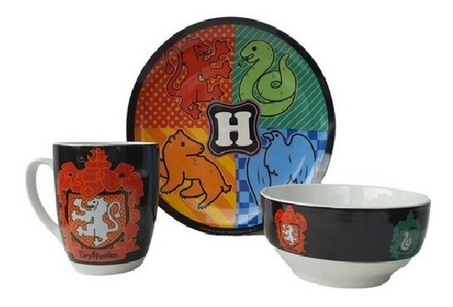 Vajilla Harry Potter Porcelana Colección 12 Piezas