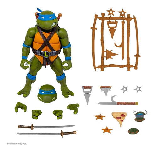 Super 7 Teenage Mutant Ninja Turtles Raphael & Leonardo