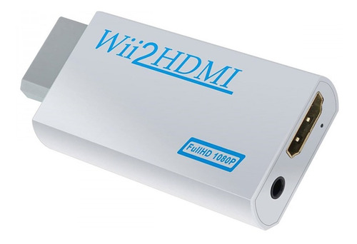 Imagen 1 de 10 de Adaptador Nintendo Wii A Hdmi Full Hd C/audio Conversor Gtía