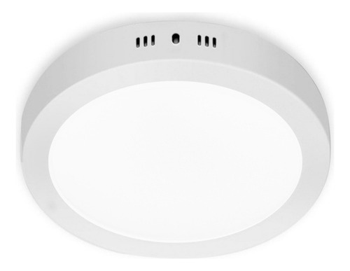 Plafon Superficie Redondo Led 18w Geneve Luz Fria Calida Neu Estructura Luz Cálida