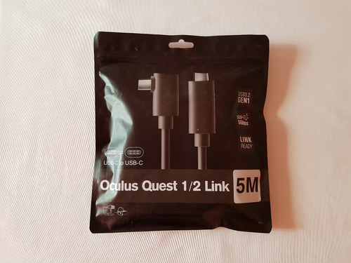 Imagen 3 de 5 de Cable Oculus Link Alternat. Largo ¡5 Metros! - Tipoc A Tipoc