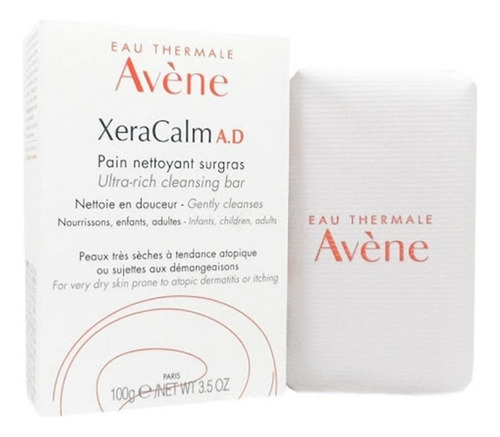 Avène Xeracalm A.d. Barra De 100 G Sin Fragancia