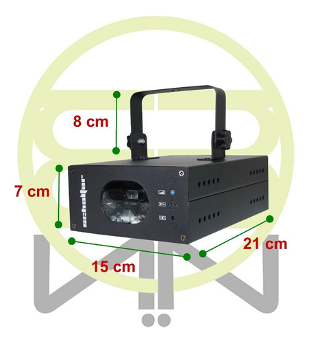 Luces láser para escenarios Schalter