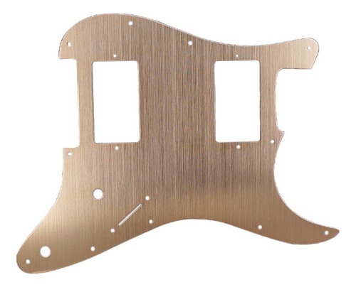 Aleación De Aluminio Hh Guitar Scratch Plate Para Pieza De