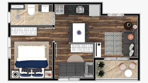 Imagem 4 de 12 de Apartamento Para Venda, 2 Dormitório(s), 50.0m² - 1393