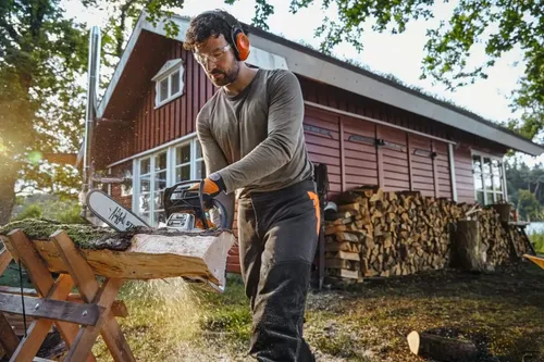 Motosserra A Gasolina Stihl 2-stroke Ms 162 Cor Laranja