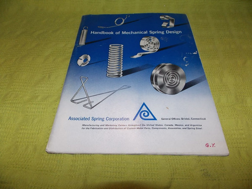 Handbook Of Mechanical Spring Design