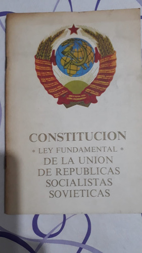 Constitución De La Unión De Repúblicas Socialistas Soviética