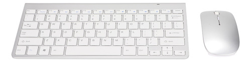 Combinação De Teclado E Mouse Wireless Sensitive Silent