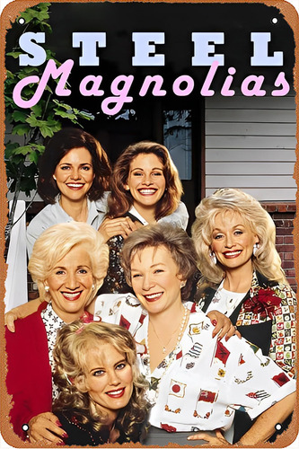 Steel Magnolias (1989) Película Cartel De Chapa Placa De Met