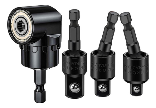 Adaptador De Enchufes De Controlador De 3x Negro Y Adjunto