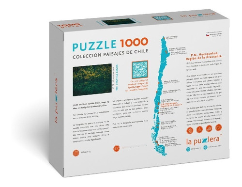 Imagen 3 de 4 de Puzzle 1.000 Piezas Parque Nacional Huerquehue Chile