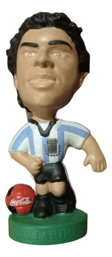 Muñecos Cabezones Selección Argentina Coca Cola Gallardo (Usado)