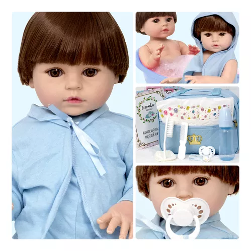 Bebe Reborn Corpo Mole Bonecas