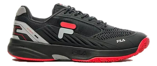 Fila Zapatillas - Acer Negro Cinza Rojo