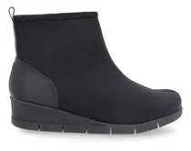Comprar Bota Feminina Usaflex Plataforma Cano Curto Elastano