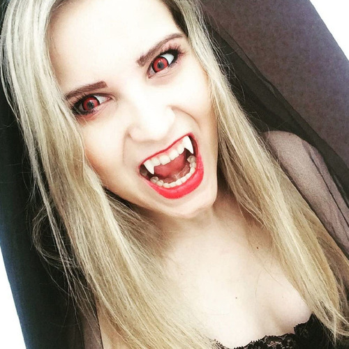 Divertidas Dentaduras Postizas Falsas De Halloween, 24 Unida