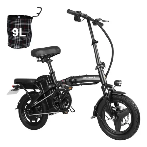 Honeywhale S6-s Bicicleta Elétrica Adulto, 750w-40km-35km/h-125kg, Scooter-Ebike-velocidade-autonomia-carga-fat-de-dobrável, Bike Com Sistema De