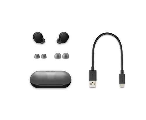 Auriculares In-ear Inalambricos Sony Wf-c500 Color Negro