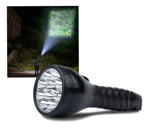 Lanterna Recarregável 12leds Alta Potência Bivolt Oferta Ori