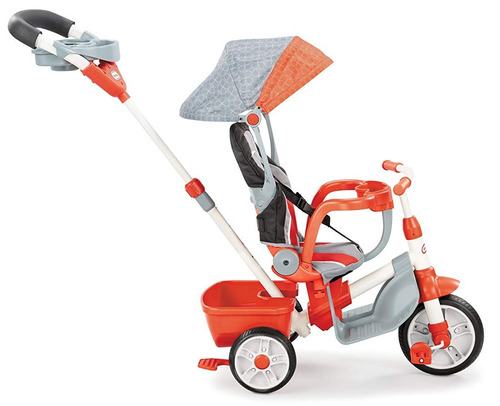 Little Tikes 5-en-1 Triciclo, Reclinable - Rojo