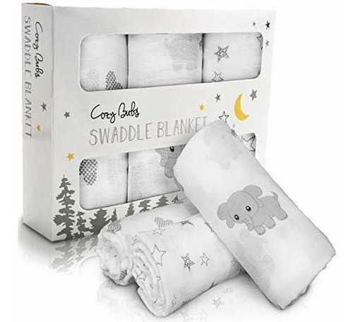 Cozybubs Set De Manta Swaddle Recién Nacido