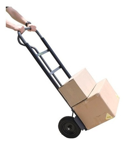 Imagen 4 de 5 de Zorra Carro De Carga 200 Kilos Negro Cnz001 Uyustools