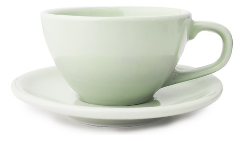 Set X 6 Combo Taza C/ Plato Germer Oval 300 Ml