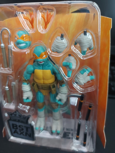 Figura Tortugas Ninja Miguel Angel Loyal Subjets Bst Axn (Usado)