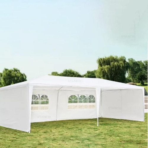 Toldo Carpa Reforzado 3x6 Metros Stanew Blanco Eventos 6x3