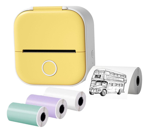 Impressora Térmica, Máquina De Fabricação De Amarelo