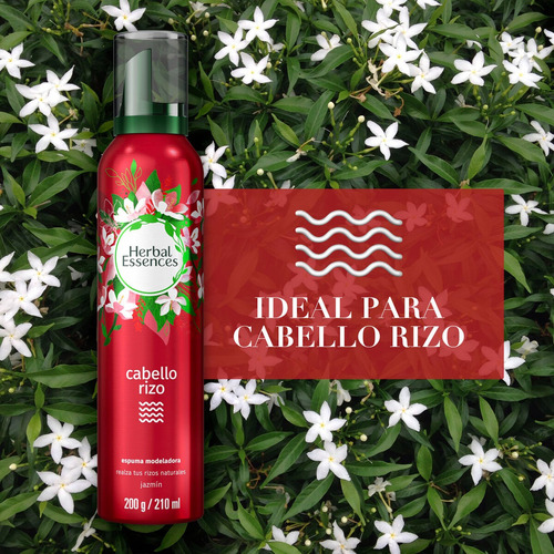 Espuma Modeladora Para Cabello Rizo De 200ml Herbal Essences