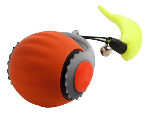 Juguete Interactivo Para Gatos, Pelota Eléctrica Naranja