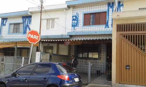 Sobrado No Bairro Vila Palmares Em Santo Andre Com 02 Dormitorios - V-27161
