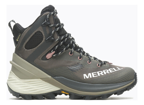 Botín Mujer Rogue Hiker Mid Gtx Café Oscuro Merrell