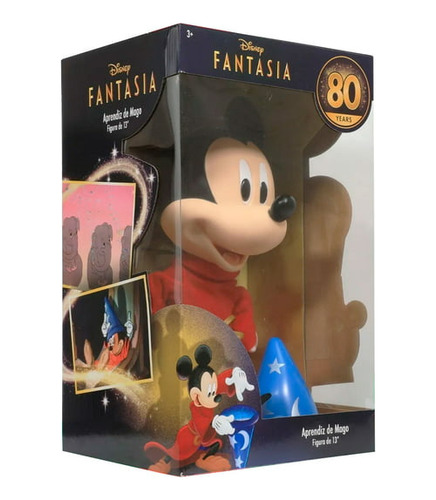 Muñeco Oficial Mickey 13 Aprendiz De Mago