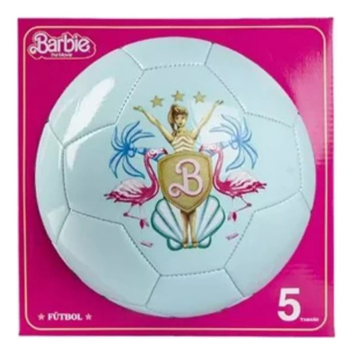 Balón Fútbol N°5 Barbie The Movie