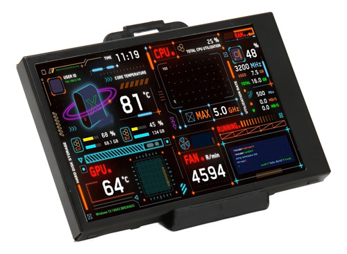 Monitor De Temperatura De Computadora, Editor De Temas Usb C