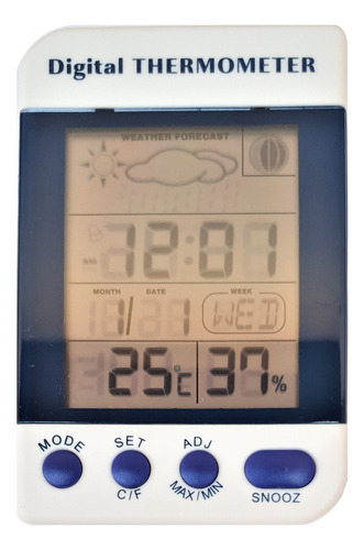 Termohigrómetro Digital Kex Certificado Trazabilidad Onac