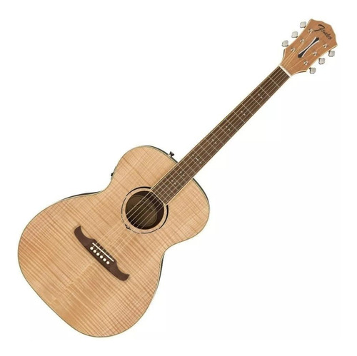 Imagen 2 de 4 de Guitarra acústica Fender Alternative FA-235E para diestros natural brillante