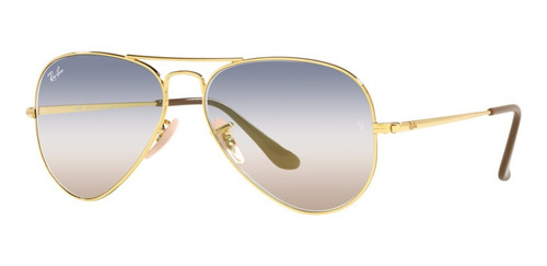 Anteojo Lente De Sol Ray Ban Aviador Ii Rb3689 001/gd