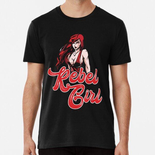 Remera Rebel Ginger Girl Redhead Red Haired Red Head Irish A