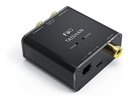 Fiio D03k Taishan Dac Optical E Coaxial P/ Rca 192khz/24bits