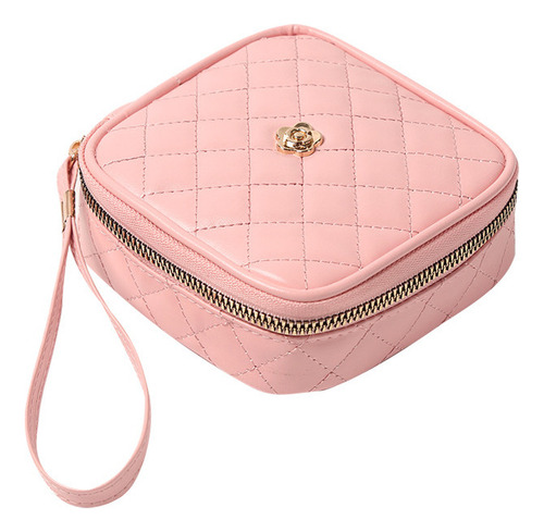 Minimonedero Compacto Con Forma De Bolsa De Maquillaje Con E