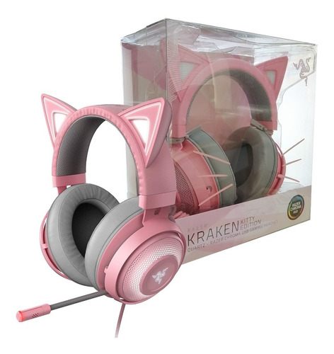 Diadema Razer Kraken Kitty Edition Pink Rgb
