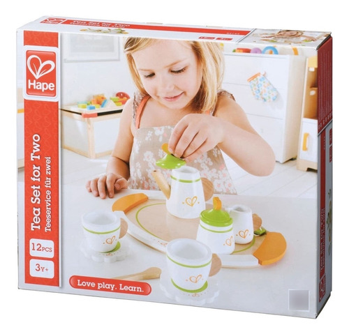 Juguete Hape - Té Para Dos - Madera - Set De Te Infantil