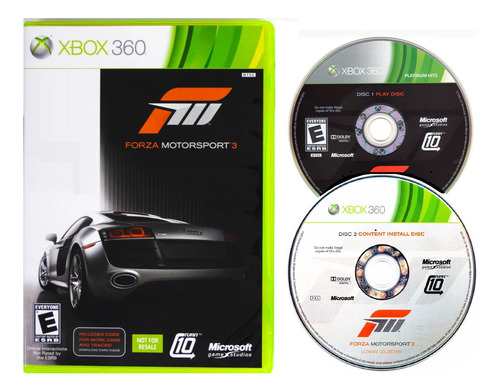 Forza Motorsport 3 Xbox 360 Físico Original Imperdibles (Reacondicionado)