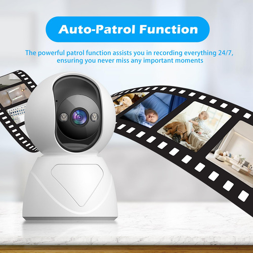 Cámara De Seguridad Wifi 5g Para Interiores Marca X Modelo Y S800-1 Paquete