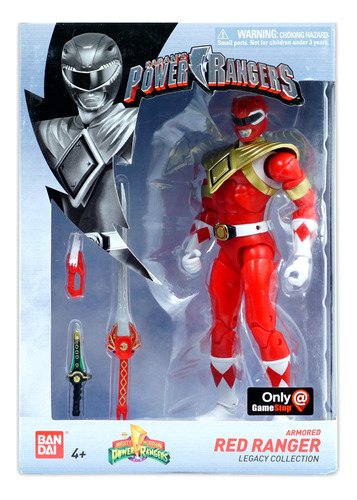 Power Rangers Legacy Collection Armored Red Ranger Exclusive